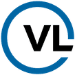 A logo features the bold, black letters "VL" inside a blue circular outline, with the bottom right part of the circle interrupted by the "L." This modern and clean design gives a fresh look to any lease documentation.