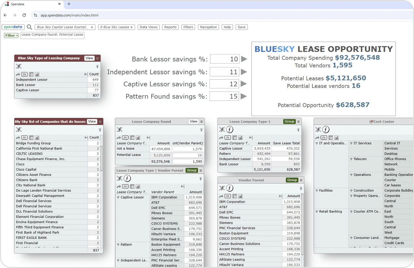 pendata platform to perform a no-risk analysis of your vendor payments.